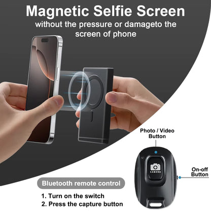 "Wireless Selfie Screen for Smartphone – Vlogging & Live Streaming"